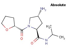 (4R)-4-amino-N-isopropyl-1-[(2R)-tetrahydrofuran-2-ylcarbonyl]-L-prolinamide