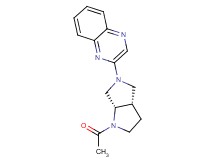 2-[(3aS,6aS)-1-acetylhexahydropyrrolo[3,4-b]pyrrol-5(1H)-yl]quinoxaline