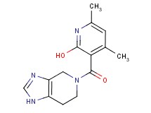 4,6-dimethyl-3-(1,4,6,7-tetrahydro-5H-imidazo[4,5-c]pyridin-5-ylcarbonyl)-2-pyridinol