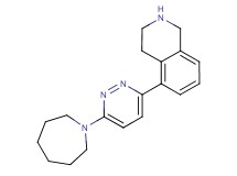 5-(6-azepan-1-ylpyridazin-3-yl)-1,2,3,4-tetrahydroisoquinoline
