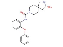 3-oxo-N-(2-phenoxyphenyl)-2,8-diazaspiro[4.5]decane-8-carboxamide