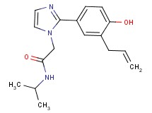 2-[2-(3-allyl-4-hydroxyphenyl)-1H-imidazol-1-yl]-N-isopropylacetamide