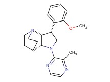 (3R*,3aR*,7aR*)-3-(2-methoxyphenyl)-1-(3-methylpyrazin-2-yl)octahydro-4,7-ethanopyrrolo[3,2-b]pyridine