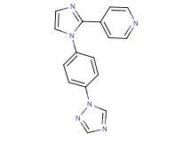 4-{1-[4-(1H-1,2,4-triazol-1-yl)phenyl]-1H-imidazol-2-yl}pyridine