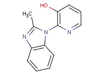 2-(2-methyl-1H-benzimidazol-1-yl)pyridin-3-ol