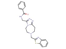 N-{[7-(1,3-benzothiazol-2-ylmethyl)-6,7,8,9-tetrahydro-5H-[1,2,4]triazolo[4,3-d][1,4]diazepin-3-yl]methyl}benzamide