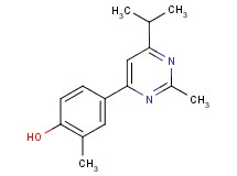 4-(6-isopropyl-2-methylpyrimidin-4-yl)-2-methylphenol