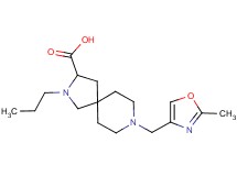 8-[(2-methyl-1,3-oxazol-4-yl)methyl]-2-propyl-2,8-diazaspiro[4.5]decane-3-carboxylic acid