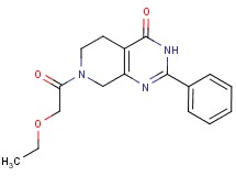 7-(ethoxyacetyl)-2-phenyl-5,6,7,8-tetrahydropyrido[3,4-d]pyrimidin-4(3H)-one