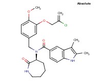 N-{3-[(2-chloro-2-propen-1-yl)oxy]-4-methoxybenzyl}-2,3-dimethyl-N-[(3S)-2-oxo-3-azepanyl]-1H-indole-5-carboxamide