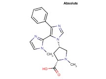 (4S)-1-methyl-4-(1-methyl-5'-phenyl-1H,3'H-2,4'-biimidazol-3'-yl)-L-proline
