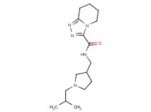 N-[(1-isobutylpyrrolidin-3-yl)methyl]-5,6,7,8-tetrahydro[1,2,4]triazolo[4,3-a]pyridine-3-carboxamide
