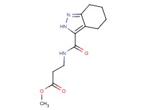 methyl N-(4,5,6,7-tetrahydro-2H-indazol-3-ylcarbonyl)-beta-alaninate