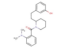 3-(2-{1-[2-(dimethylamino)benzoyl]-2-piperidinyl}ethyl)phenol