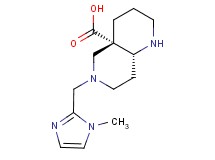 (4aS*,8aR*)-6-[(1-methyl-1H-imidazol-2-yl)methyl]octahydro-1,6-naphthyridine-4a(2H)-carboxylic acid