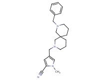4-[(8-benzyl-2,8-diazaspiro[5.5]undec-2-yl)methyl]-1-methyl-1H-pyrrole-2-carbonitrile