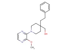 [1-(3-methoxypyrazin-2-yl)-4-(2-phenylethyl)piperidin-4-yl]methanol