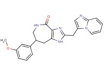 2-(imidazo[1,2-a]pyridin-3-ylmethyl)-7-(3-methoxyphenyl)-5,6,7,8-tetrahydroimidazo[4,5-c]azepin-4(1H)-one