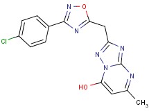 2-{[3-(4-chlorophenyl)-1,2,4-oxadiazol-5-yl]methyl}-5-methyl[1,2,4]triazolo[1,5-a]pyrimidin-7-ol