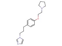 1-{3-[4-(2-pyrrolidin-1-ylethoxy)phenyl]propyl}-1H-imidazole