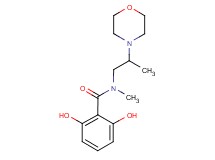 2,6-dihydroxy-N-methyl-N-(2-morpholin-4-ylpropyl)benzamide