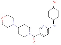 trans-4-({5-[(4-morpholin-4-ylpiperidin-1-yl)carbonyl]pyridin-2-yl}amino)cyclohexanol