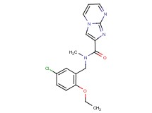 N-(5-chloro-2-ethoxybenzyl)-N-methylimidazo[1,2-a]pyrimidine-2-carboxamide