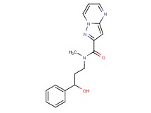 N-(3-hydroxy-3-phenylpropyl)-N-methylpyrazolo[1,5-a]pyrimidine-2-carboxamide