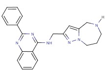 2-phenyl-N-(5,6,7,8-tetrahydro-4H-pyrazolo[1,5-a][1,4]diazepin-2-ylmethyl)-4-quinazolinamine dihydrochloride