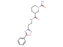 N~3~-[2-(5-phenyl-1,2,4-oxadiazol-3-yl)ethyl]-1,3-piperidinedicarboxamide