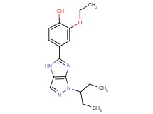 2-ethoxy-4-[1-(1-ethylpropyl)-1,4-dihydroimidazo[4,5-c]pyrazol-5-yl]phenol