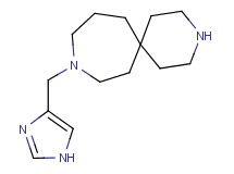 9-(1H-imidazol-4-ylmethyl)-3,9-diazaspiro[5.6]dodecane