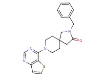2-benzyl-8-thieno[3,2-d]pyrimidin-4-yl-2,8-diazaspiro[4.5]decan-3-one