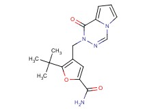 5-tert-butyl-4-[(1-oxopyrrolo[1,2-d][1,2,4]triazin-2(1H)-yl)methyl]-2-furamide