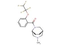 (1S*,5R*)-3-methyl-6-[2-(1,1,2,2-tetrafluoroethoxy)benzoyl]-3,6-diazabicyclo[3.2.2]nonane