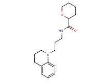 N-[3-(3,4-dihydroquinolin-1(2H)-yl)propyl]tetrahydro-2H-pyran-2-carboxamide