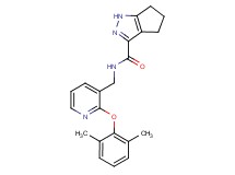 N-{[2-(2,6-dimethylphenoxy)pyridin-3-yl]methyl}-1,4,5,6-tetrahydrocyclopenta[c]pyrazole-3-carboxamide