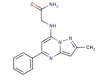 N~2~-(2-methyl-5-phenylpyrazolo[1,5-a]pyrimidin-7-yl)glycinamide