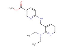 methyl 6-({[2-(diethylamino)-3-pyridinyl]methyl}amino)nicotinate