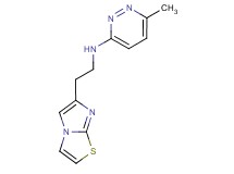N-(2-imidazo[2,1-b][1,3]thiazol-6-ylethyl)-6-methyl-3-pyridazinamine