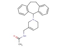 N-{[1-(10,11-dihydro-5H-dibenzo[a,d][7]annulen-5-yl)-1,2,5,6-tetrahydropyridin-3-yl]methyl}acetamide