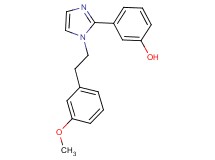 3-{1-[2-(3-methoxyphenyl)ethyl]-1H-imidazol-2-yl}phenol