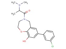 7-(3-chlorophenyl)-4-[2-(dimethylamino)propanoyl]-2,3,4,5-tetrahydro-1,4-benzoxazepin-9-ol