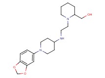 [1-(2-{[1-(1,3-benzodioxol-5-yl)piperidin-4-yl]amino}ethyl)piperidin-2-yl]methanol