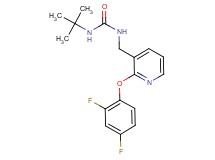 N-(tert-butyl)-N'-{[2-(2,4-difluorophenoxy)-3-pyridinyl]methyl}urea