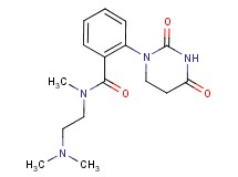 N-[2-(dimethylamino)ethyl]-2-(2,4-dioxotetrahydropyrimidin-1(2H)-yl)-N-methylbenzamide