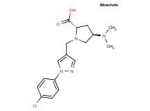 (4R)-1-{[1-(4-chlorophenyl)-1H-pyrazol-4-yl]methyl}-4-(dimethylamino)-L-proline