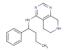 N-(1-phenylbutyl)-5,6,7,8-tetrahydropyrido[3,4-d]pyrimidin-4-amine