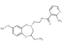 N-[2-(2-ethyl-7-methoxy-2,3-dihydro-1,4-benzoxazepin-4(5H)-yl)ethyl]-2-methylnicotinamide