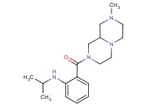 N-isopropyl-2-[(8-methyloctahydro-2H-pyrazino[1,2-a]pyrazin-2-yl)carbonyl]aniline